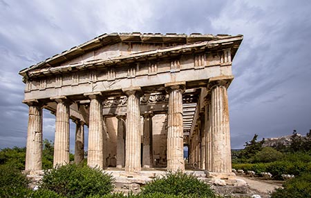 Templo de Hephaestus, Atenas, Grécia